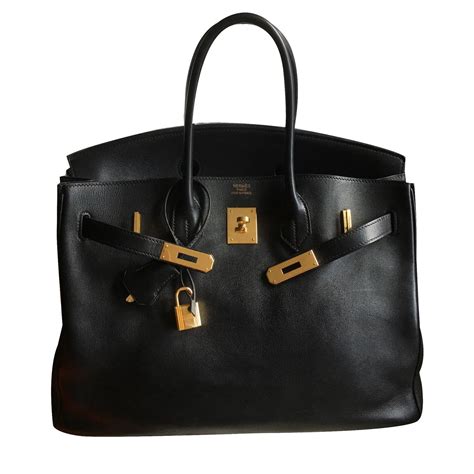 hermes birkin bag 35cm black noir swift|Hermes Birkin Bag straps.